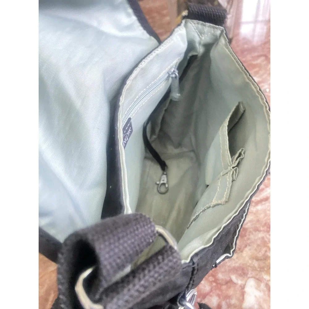 Kipling Lucasta‎ black Small Flap Crossbody Shoulder bag EUC! $94